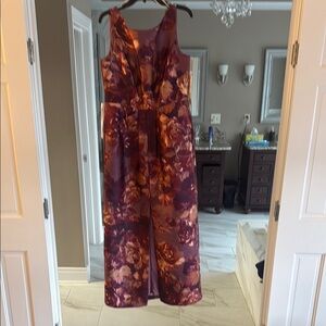 Kay Unger Floral Gown